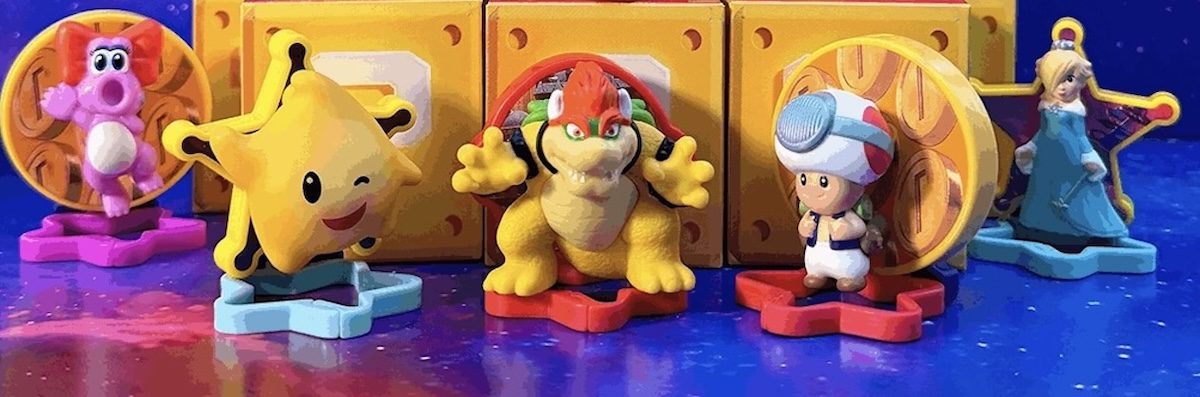 Super Mario Galaxy Movie Happy Meal 