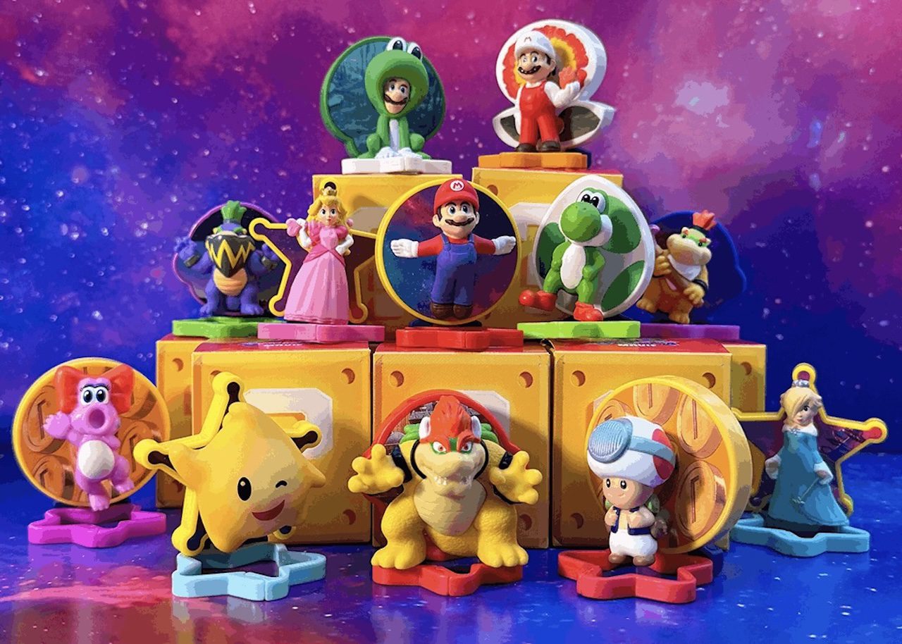Super Mario Galaxy Movie Happy Meal 