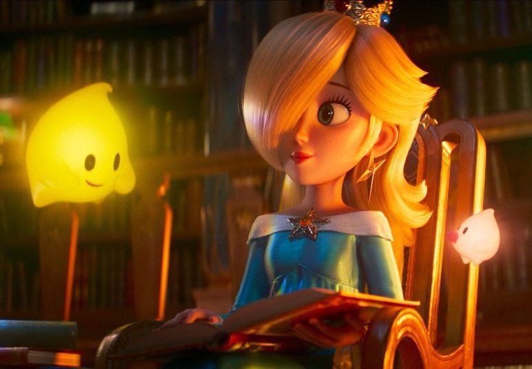 Princess Rosalina and her star babies.