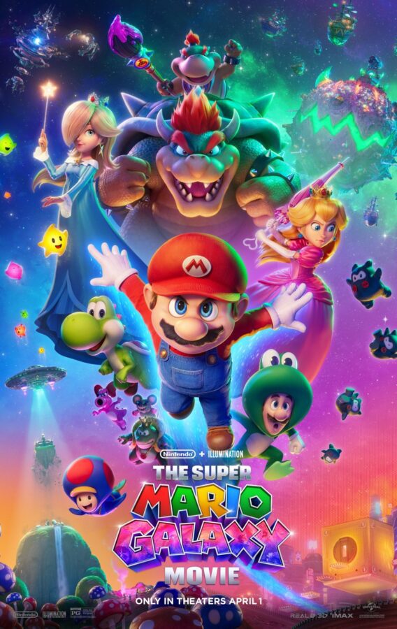 The Super Mario Galaxy Movie poster.