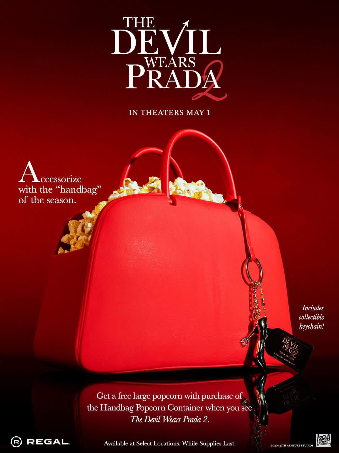 The Devil Wears Prada popcorn bucket doubles as wallet