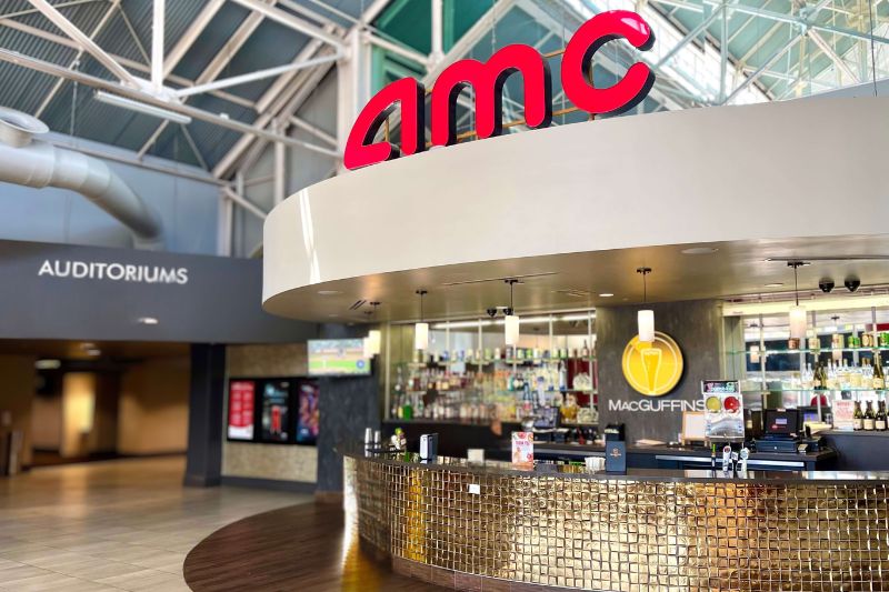 AMC 24 Disney Springs movie theater MacGuffins bar