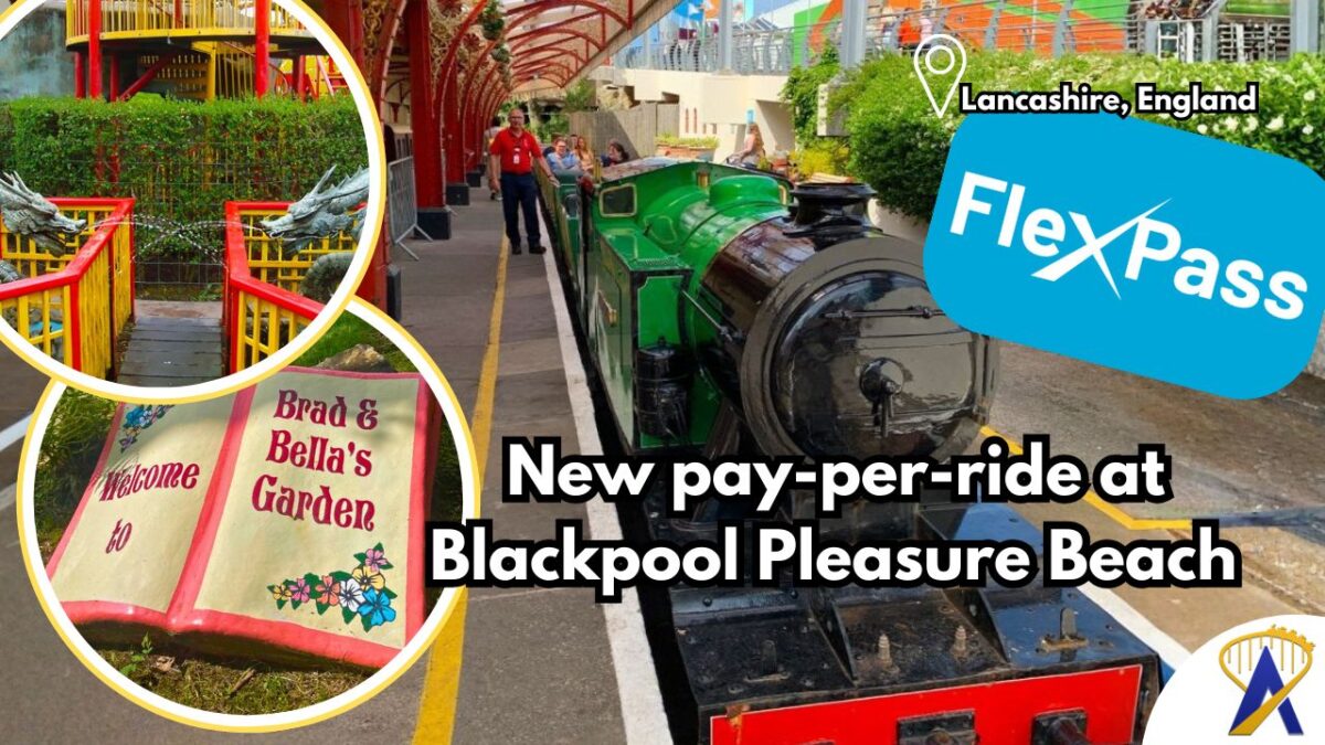 Blackpool Pleasure Beach new pay per ride Flex Pass