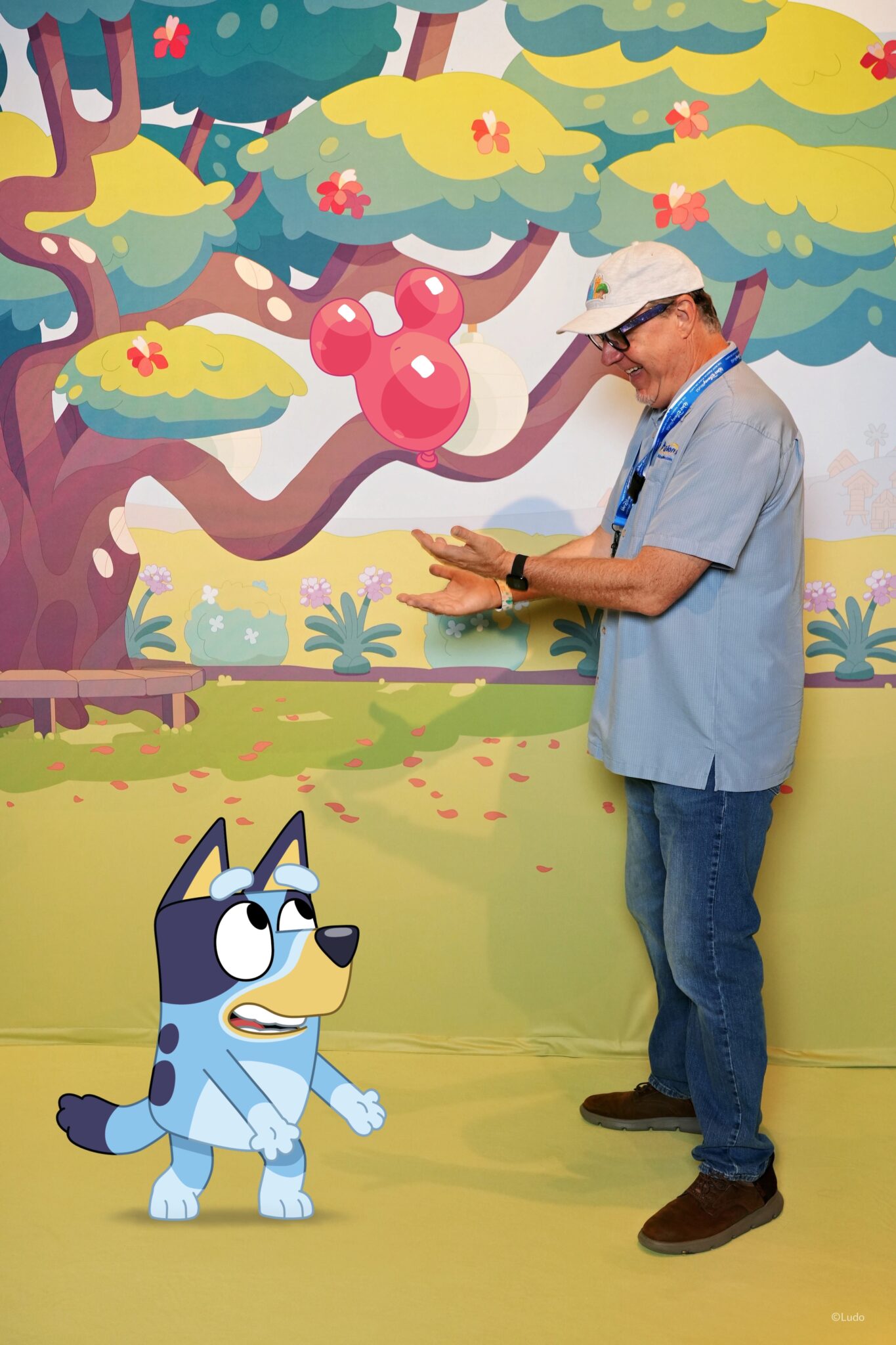 Bluey Keepy Uppy Disney PhotoPass Magic Shot
