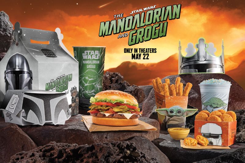 Burger King Mandalorian and Grogu meals
