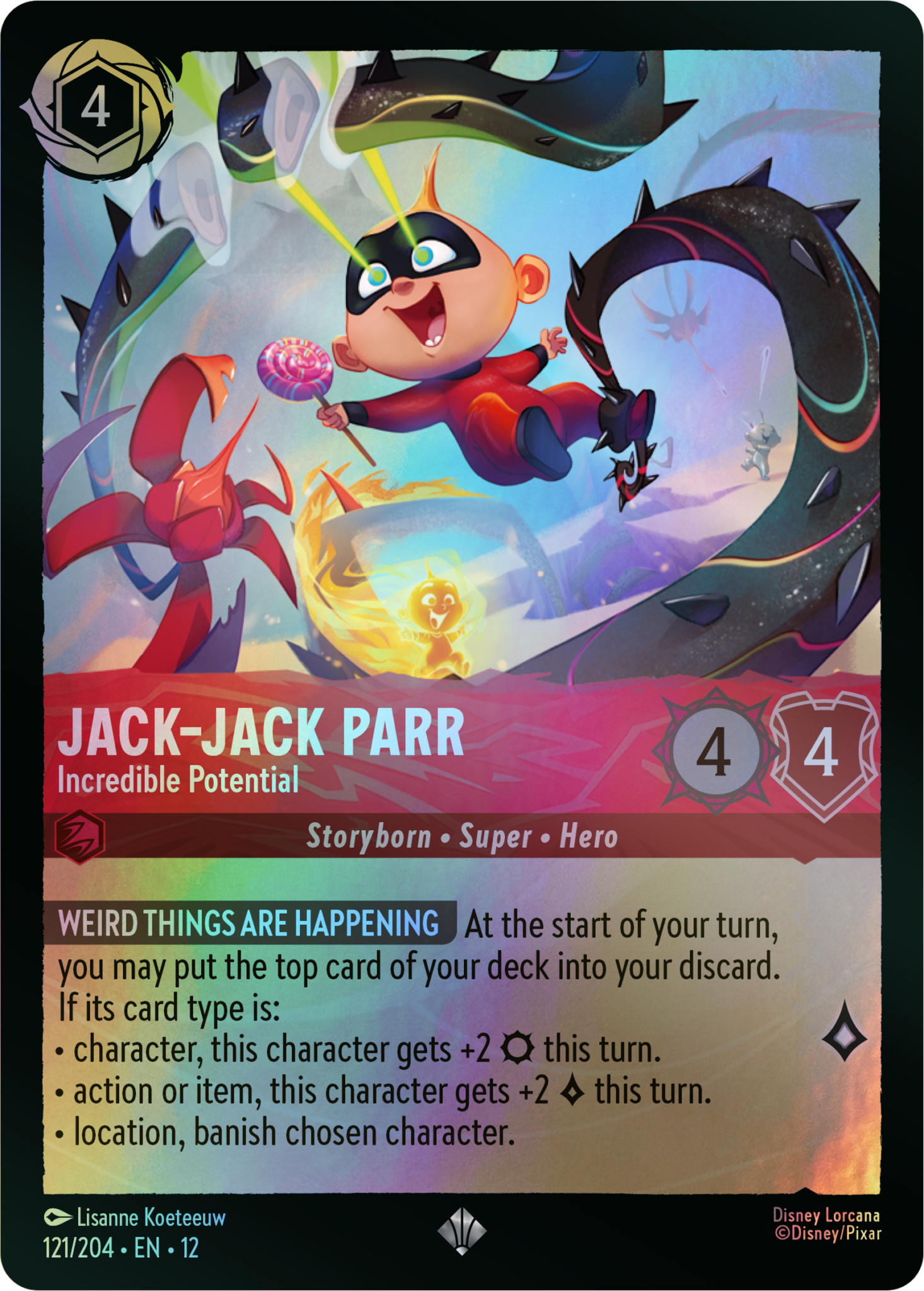 Disney Lorcana card art