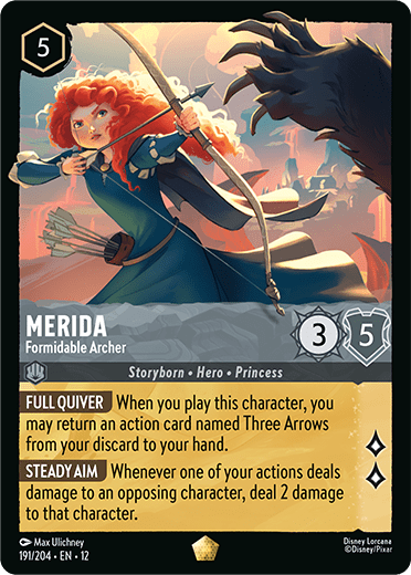 Disney Lorcana card art