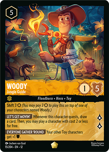 Disney Lorcana card art