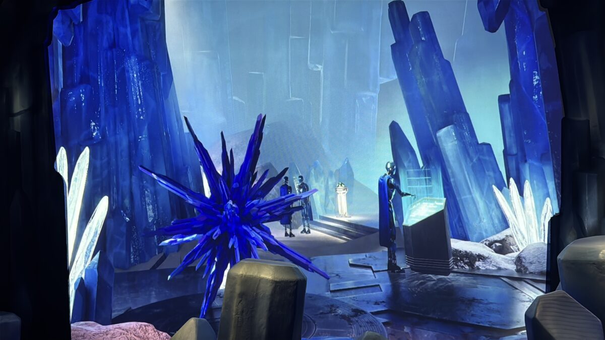 A view from inside the Fortress