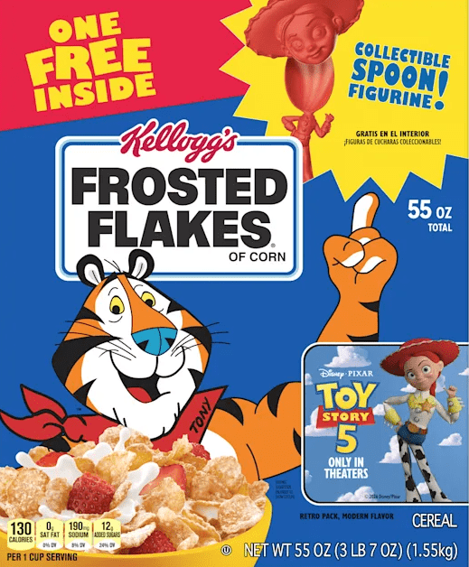 Kelloggs Frosted Flakes Toy Story 5 - image from Kellogg's