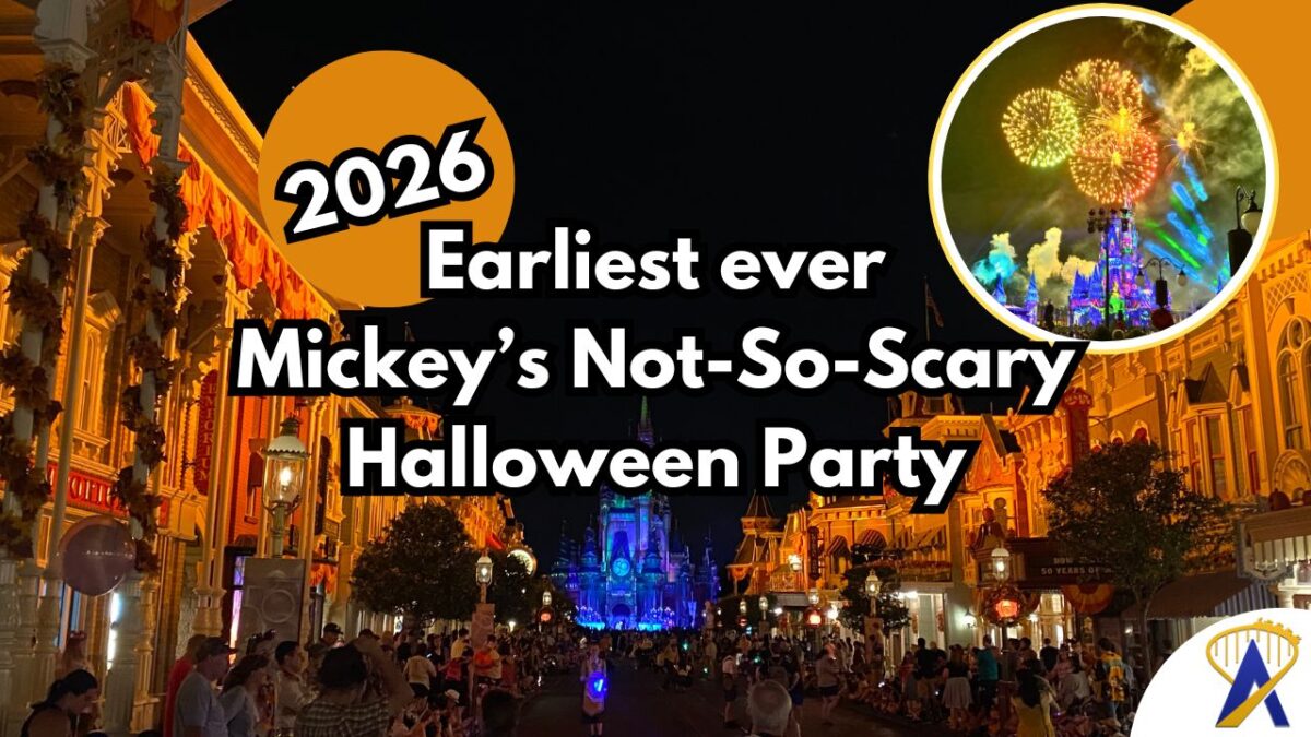 Mickey's Not SO Scary Halloween party earliest ever 2026 fireworks and castle photos by Dani Meyering