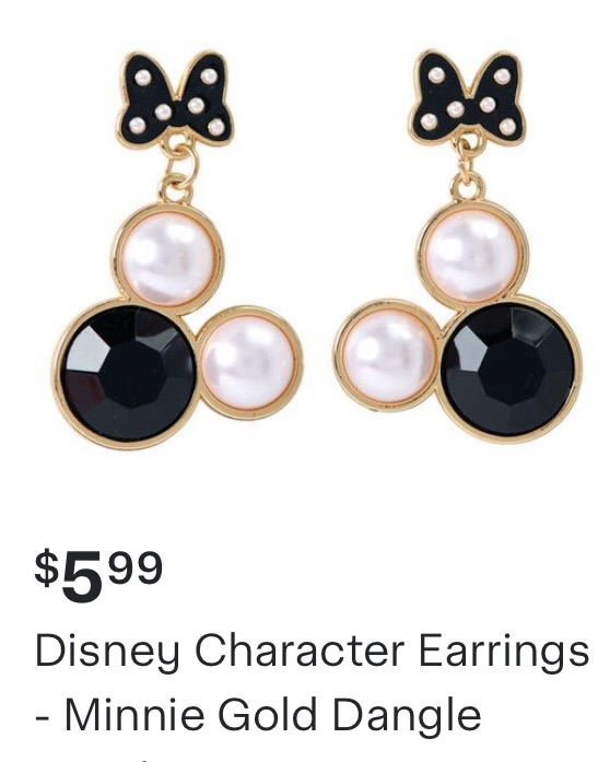 minnie dangle earrings