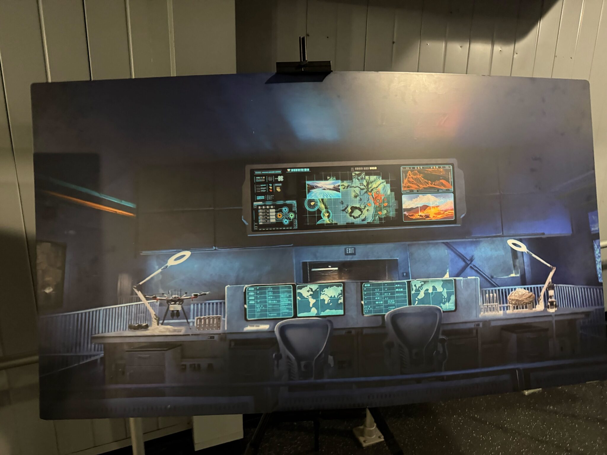 Expedition Odyssey Fire & Ice queue detail concept art.
