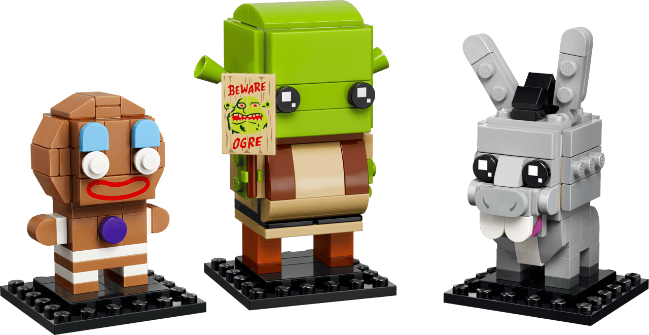 Shrek LEGO BrickHeadz for younger builders - Courtesy of LEGO