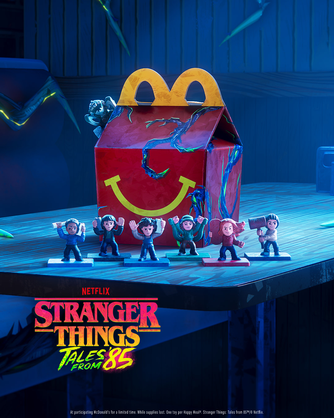 Stranger Things Tales from '85 announcement image McDonald's - Courtesy of McDonald's