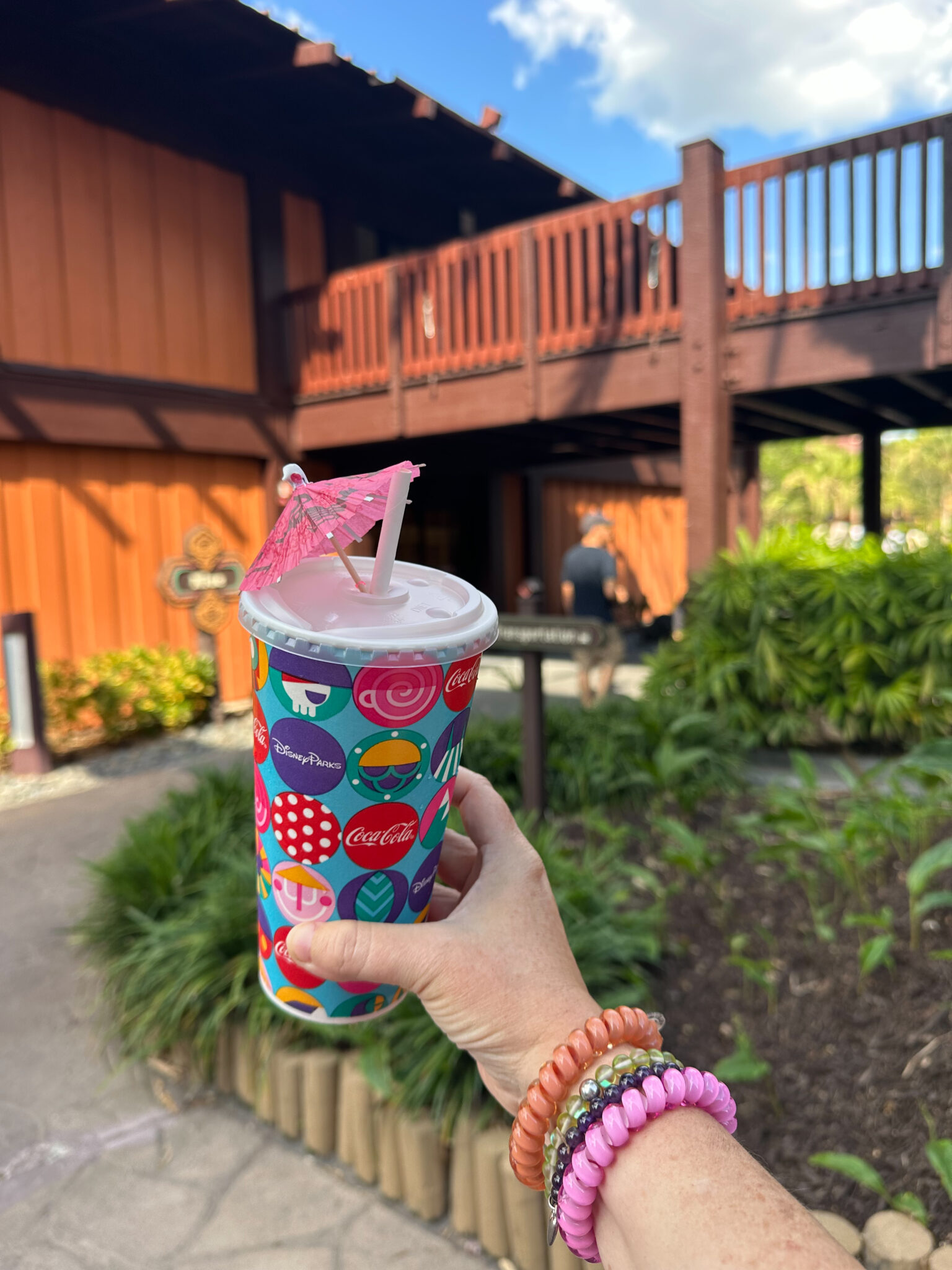 Trader Sam's Grog Grotto non-alcoholic drink to go at the Polynesian 