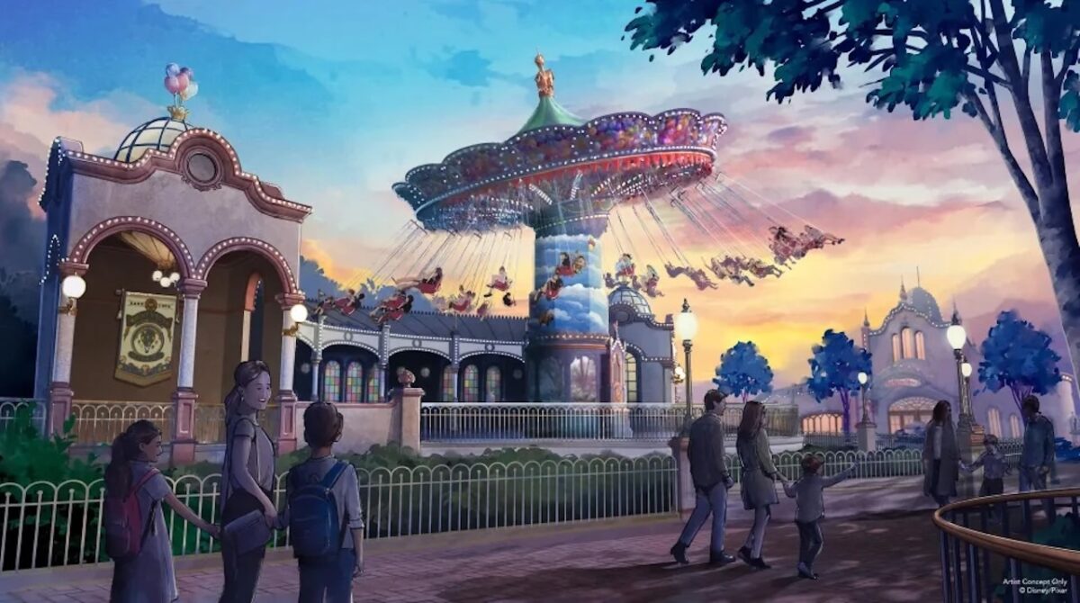 Wilderness Explorers Sky Swings at Disneyland Paris