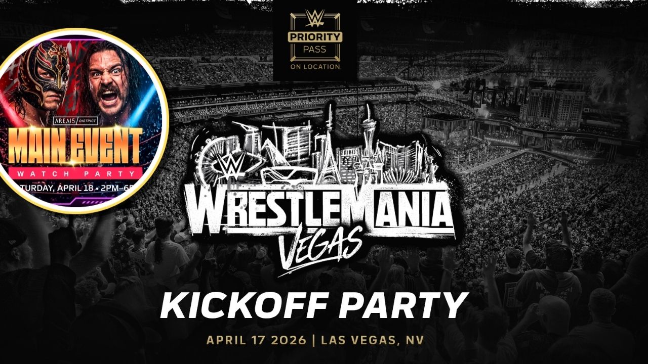 AREA15 offers exciting events for WrestleMania 42 in Las Vegas – happening April 16-18, 2026
