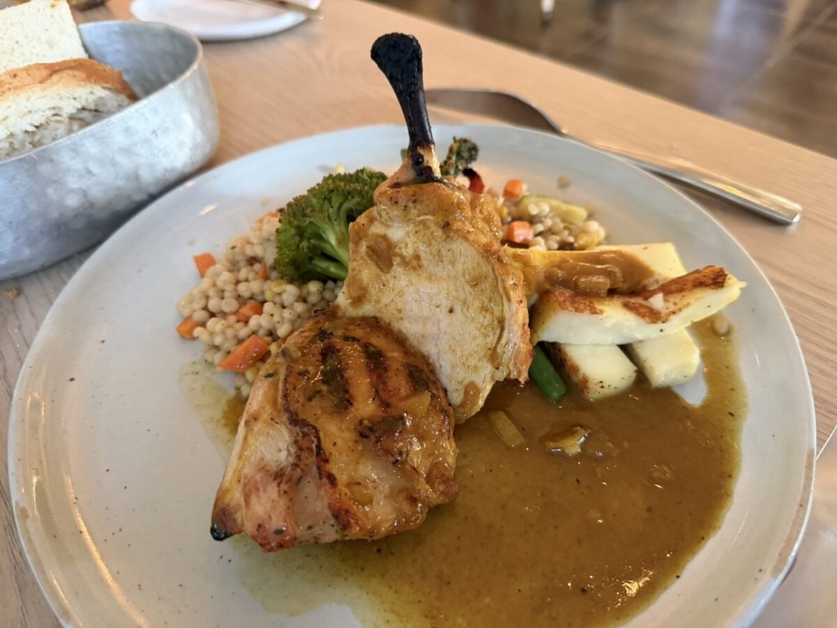 Caribbean-style couscous with chicken