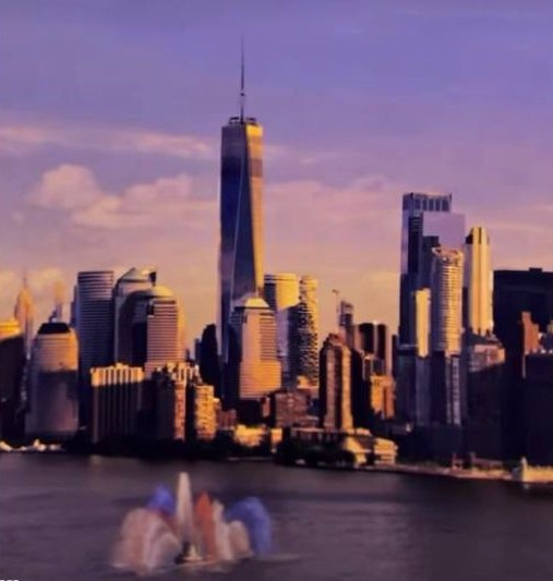 CGI Boat in NYC scene Soarin' Across America - screenshot