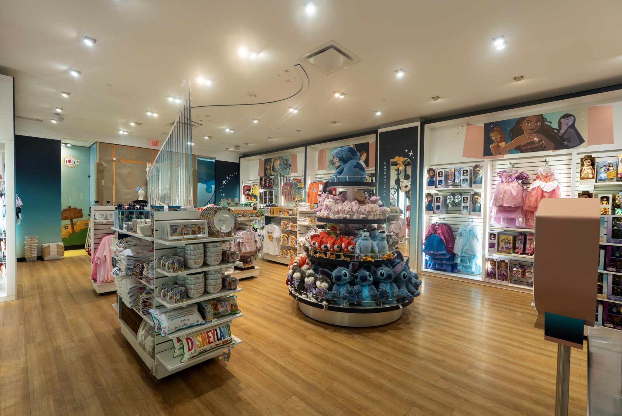 View of Pittsburgh Limited Time Disney Store from cash register angle - Courtesy of Disney