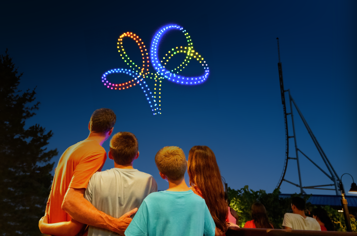 Drone Shows at Busch Gardens Williamsburg
