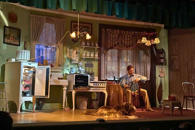 Refrigerator effect second scene Carousel of Progress - photo by Dani Meyering
