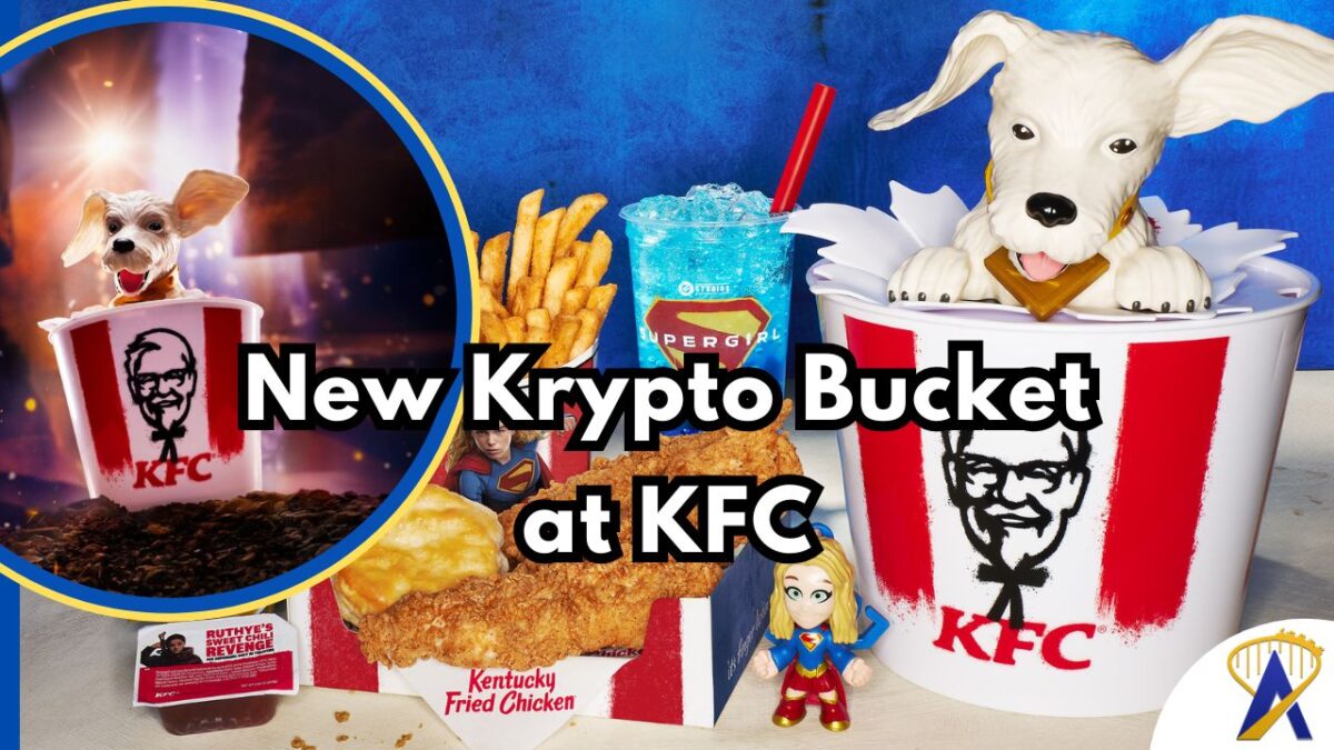 KFC Supergirl Meal and Krypto Bucket