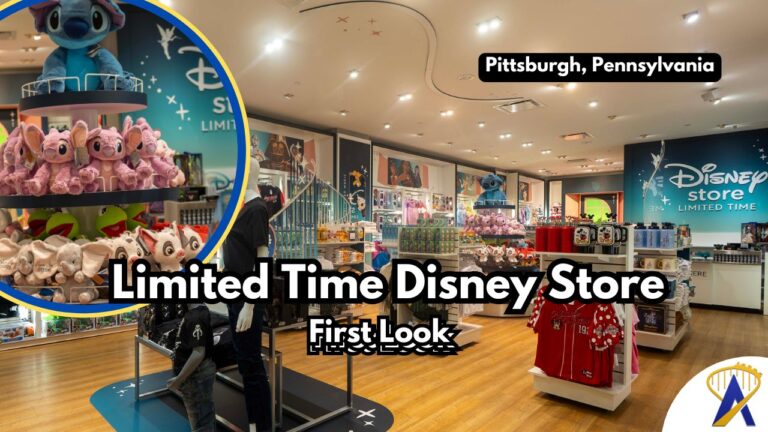 Limited Time Disney Store pittsburgh photos and reaction - images courtesy of disney