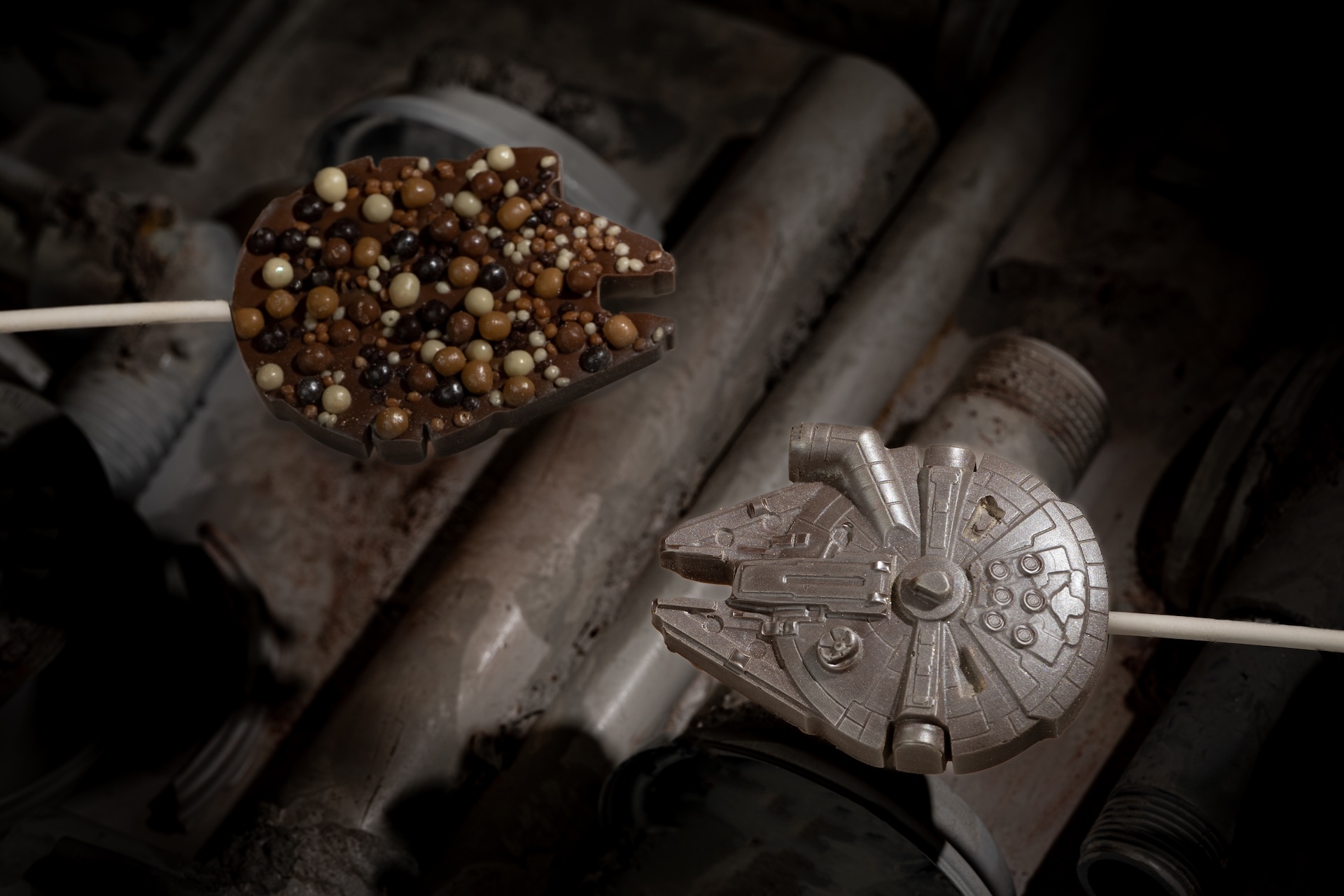 Millennium Falcon Chocolate Pop - Courtesy of Disney Parks