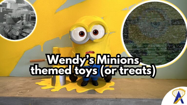Minions Wendy's toys or menu teaser - minion photo by Dani Meyering screenshots from Wendy's