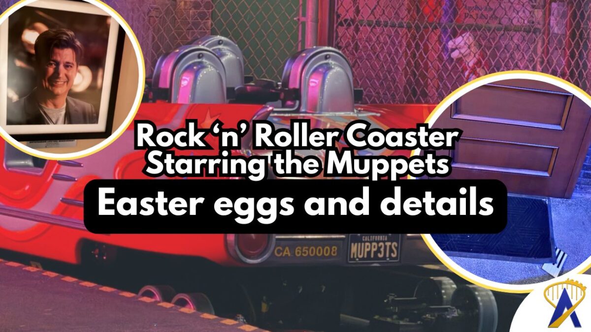 Muppets Roller Coaster easter eggs and details - photos by Matt Roseboom