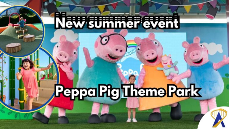 Peppa Pig Theme Park new summer event Florida photos by Dani Meyering and Merlin Entertainment