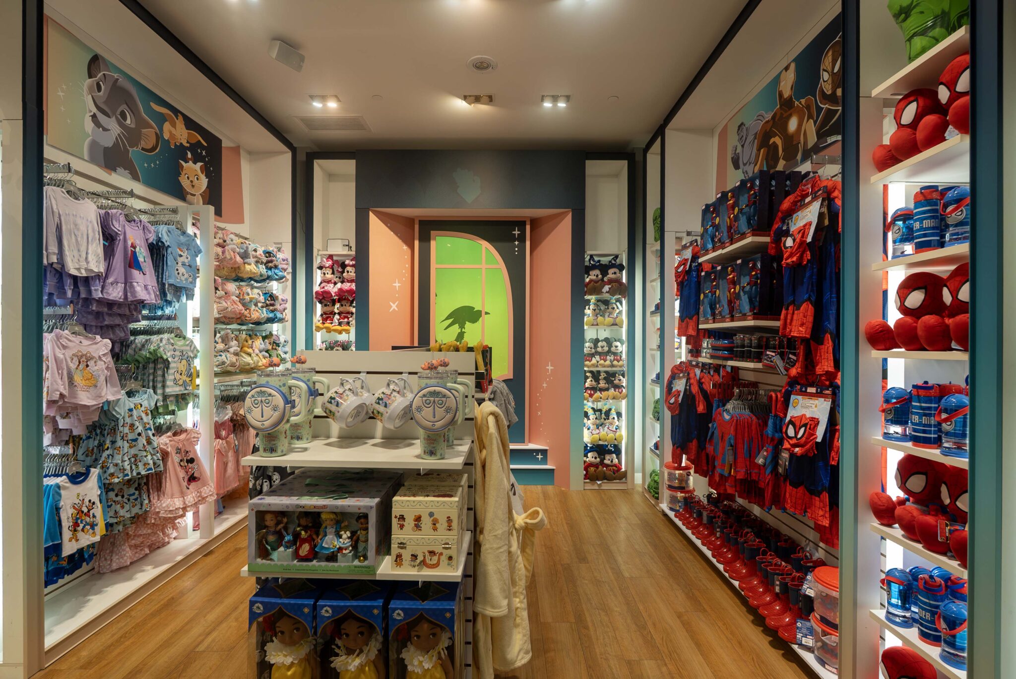 Pittsburgh Limited Time Disney Store character window wall - Courtesy of Disney