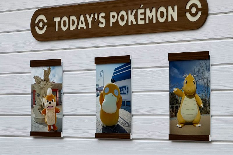 Pokémon Playhouse sign at PokéPark Kanto