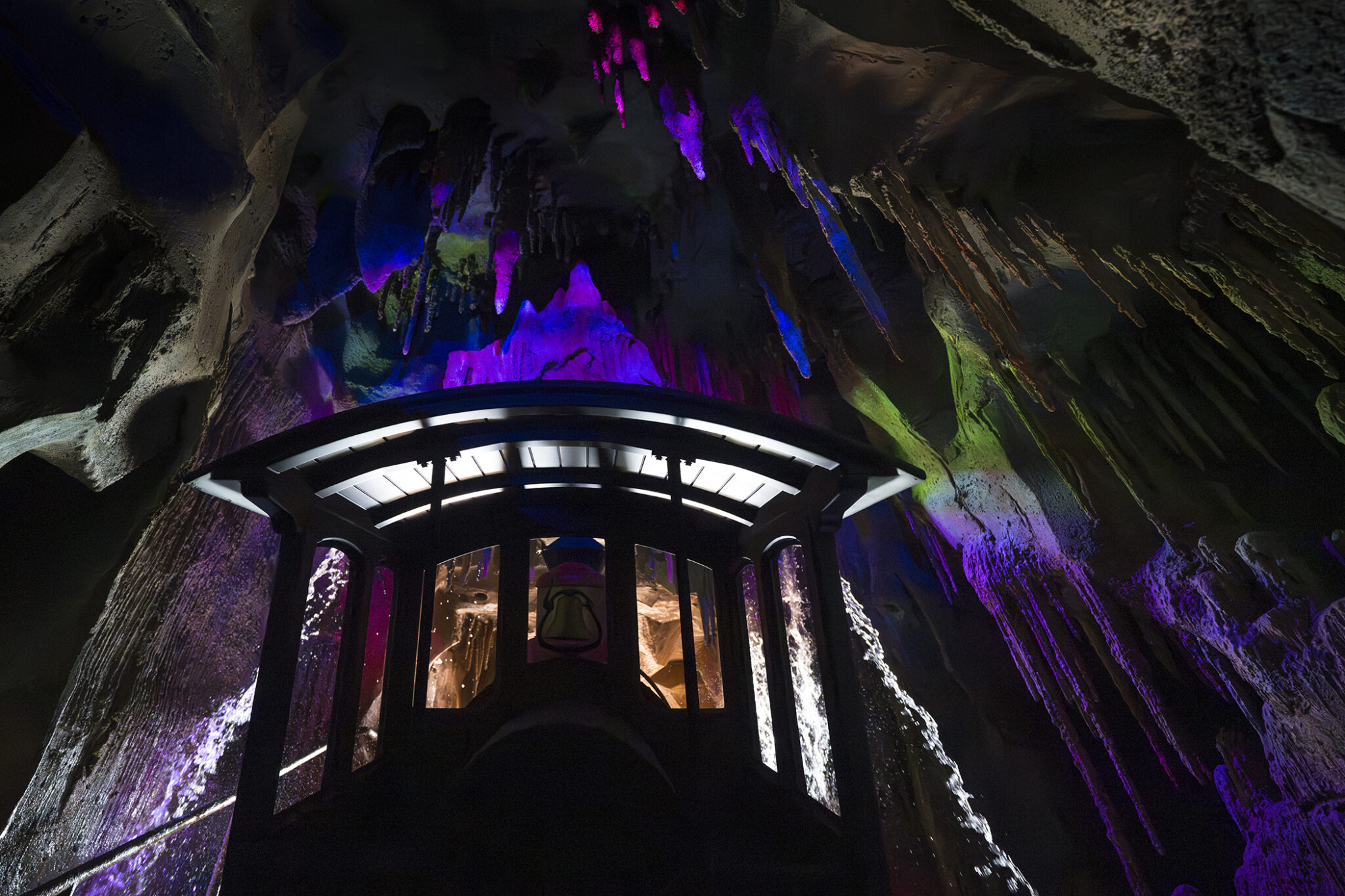 Rainbow caverns lift hill new Big Thunder Mountain Railroad - Courtesy of Walt Disney World