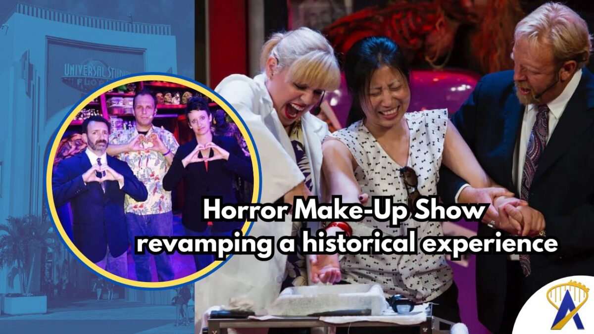Revamping new Horror Make-Up Show Universal Studios Florida history - photos from Universal Orlando