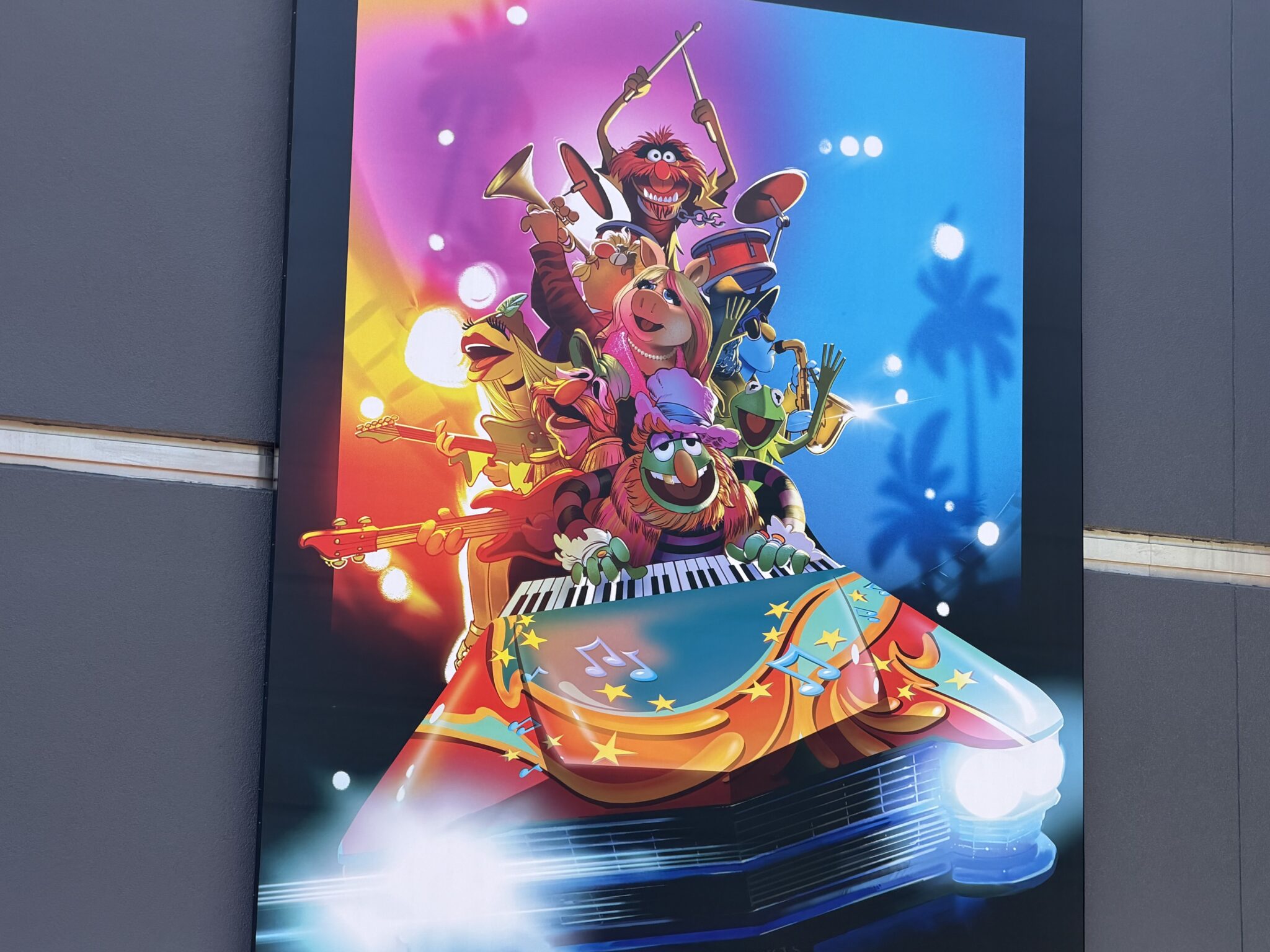 Rock n Roller Coaster starring The Muppets completed poster - Photo by @magiccitymayhem Mikey