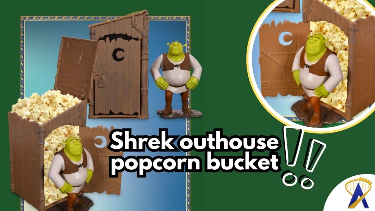 Shrek outhouse popcorn bucket clips - courtesy of AMC Theatres