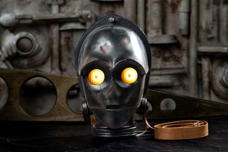Walt Disney World's version of salvaged droid popcorn bucket 