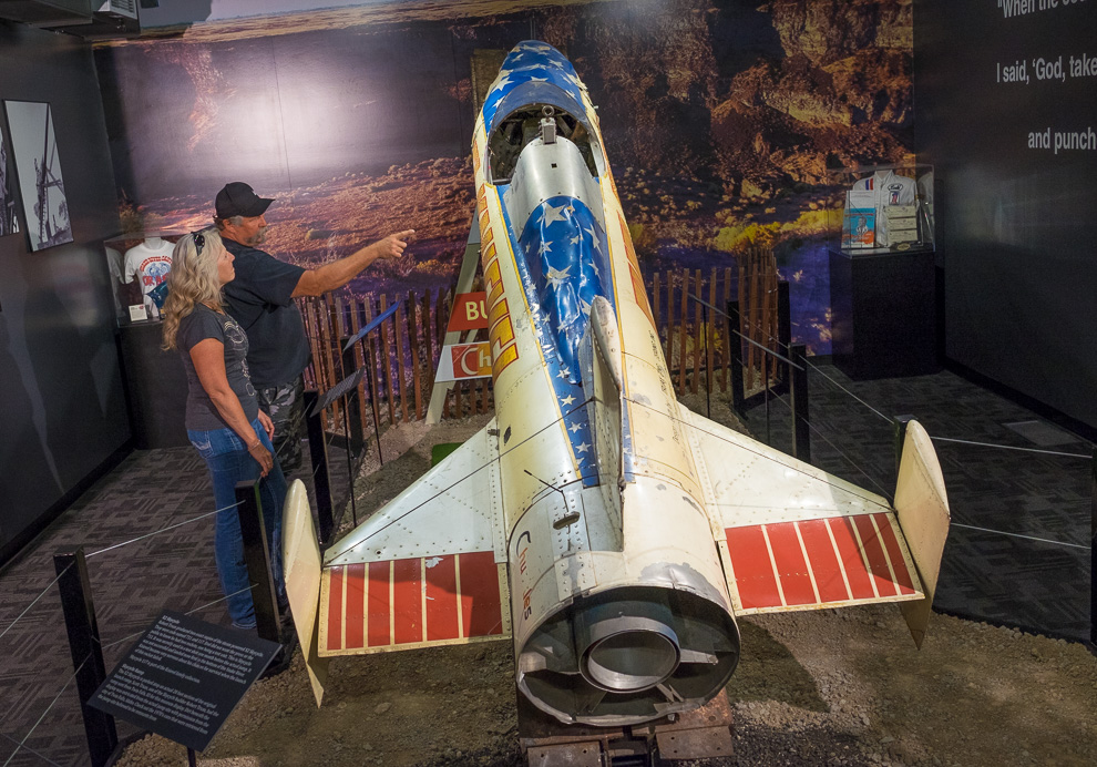 snake-river-x2 rocket at Evil Knievel experience 