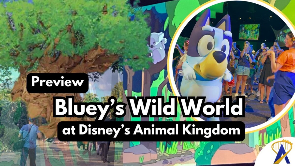 tree of life and dancing Bluey's Wild World preview - Photos by Dani Meyering