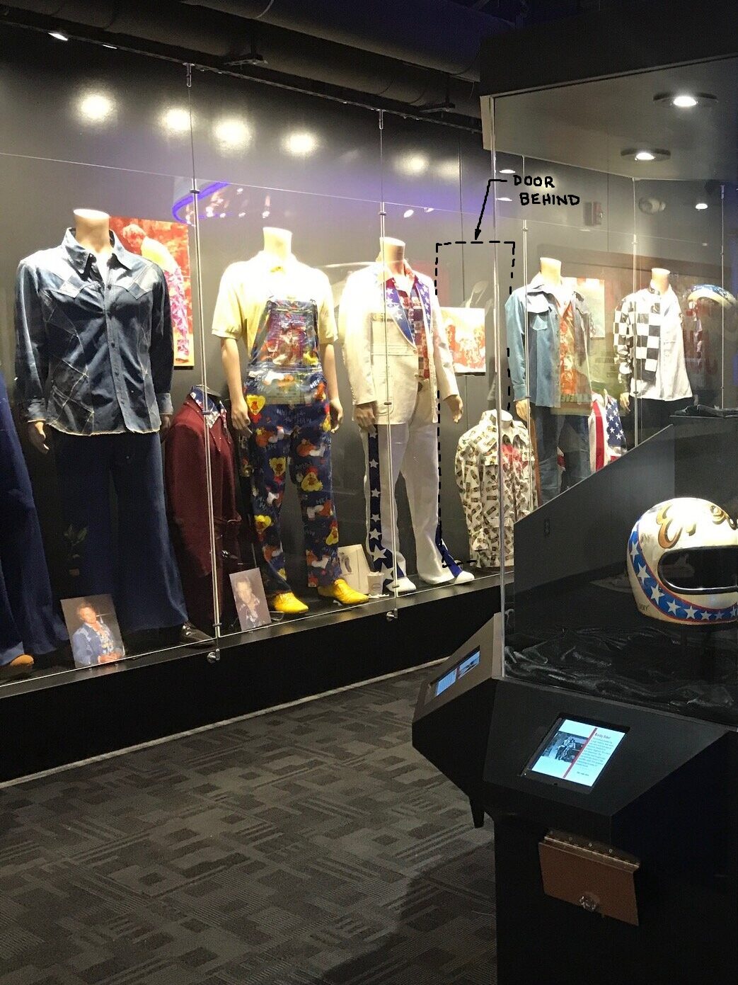 wardrobe-exhibit_ at evil knievel experience