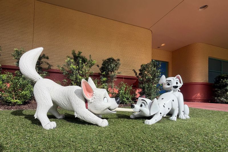 Bolt and Dalmatians Walt Disney Studios at Hollywood Studios