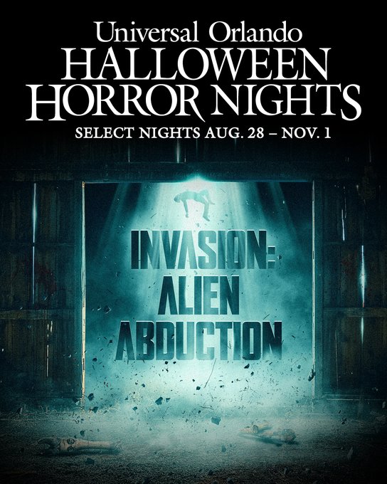 graphic for horror nights invasion alien abduction
