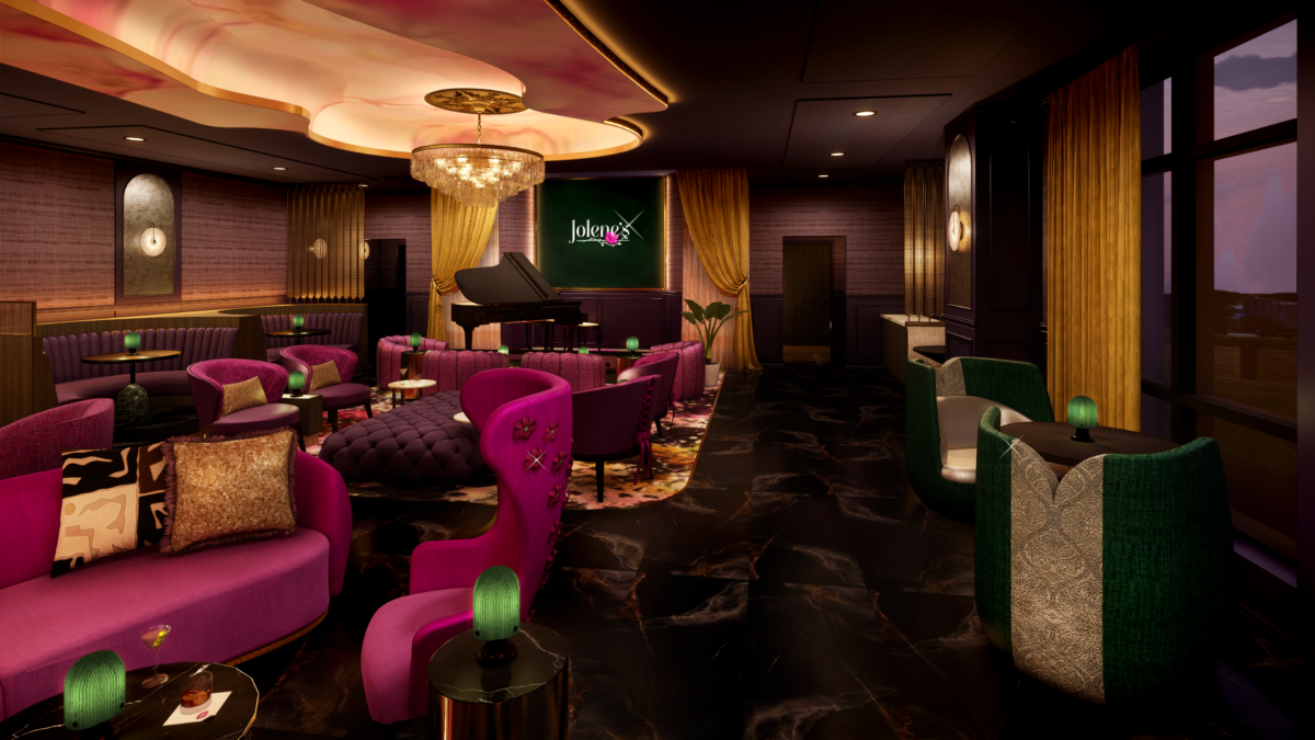Concept Art of Jolene's entertainment venue