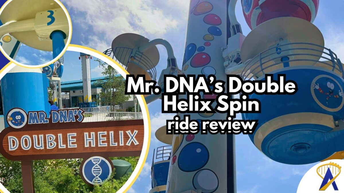 Mr. DNA's Double Helix Spin ride vehicles and review