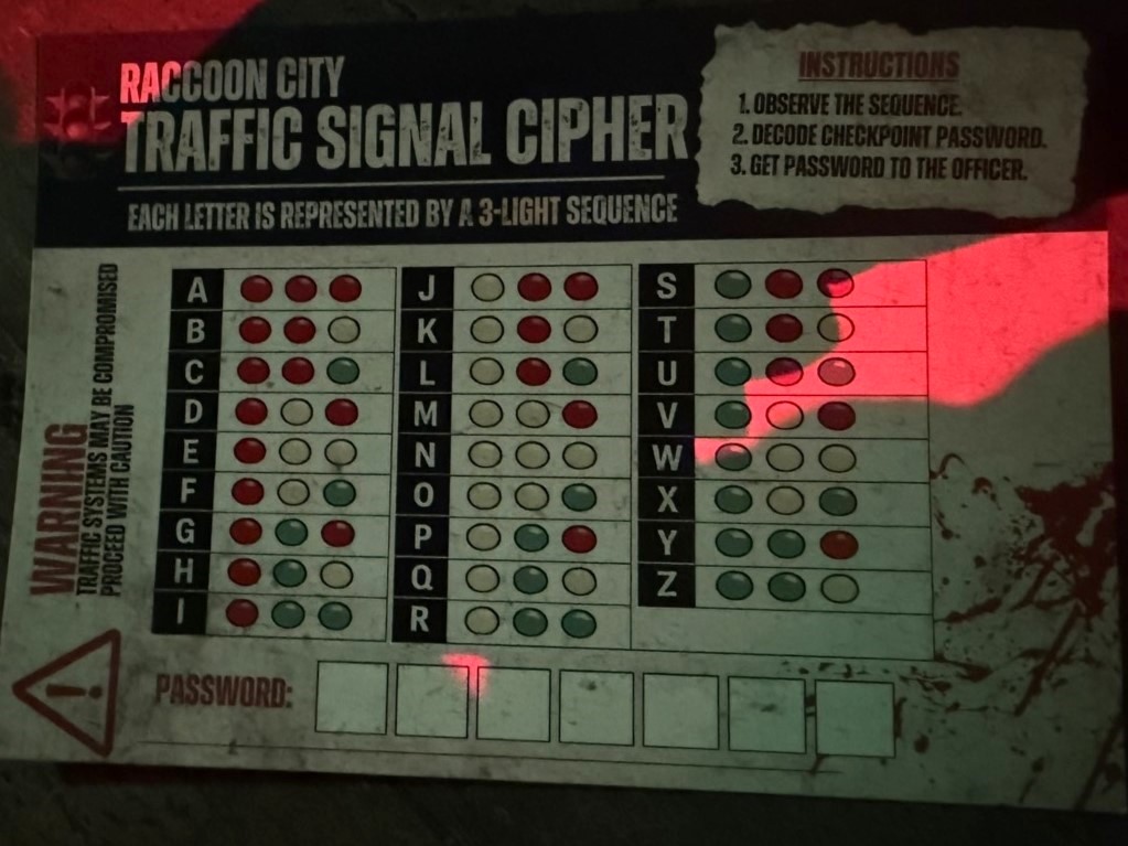 Resident Evil Universal Horror Unleashed Las Vegas puzzle 