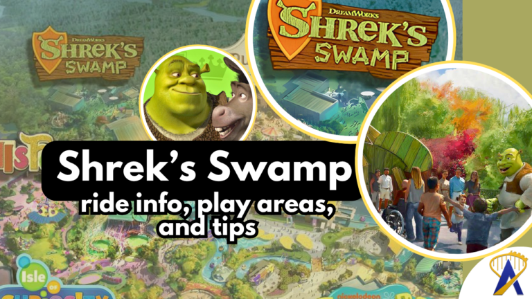 Shrek's Swamp ride info play areas things to do and tips