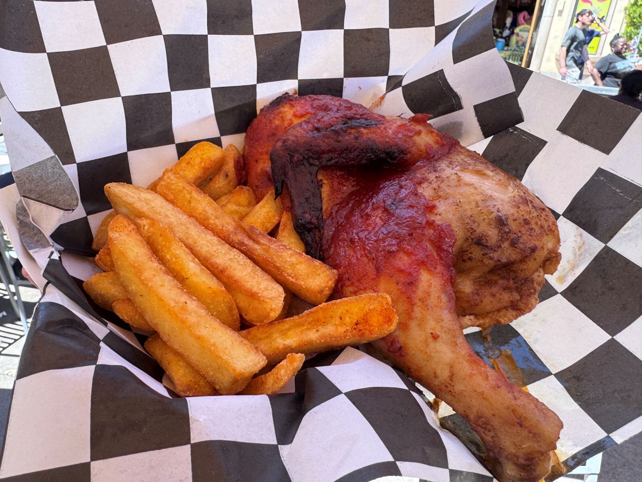 BBQ Chicken Meal Universal Studios Hollywood